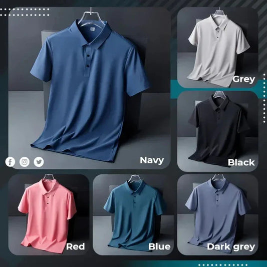 Half Sleeves Mens Polo T-Shirt BUY 2 GET 2 FREE (PACK OF 4)