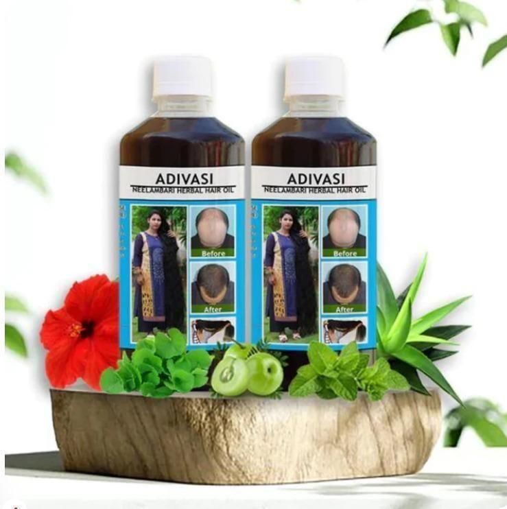 Adivasi Jeeva Sanjivani Herbal Hair Oil 100ML - Buy 1 Get 1 Free (4.9/5 ⭐⭐⭐⭐⭐ 90,022 Reviews)